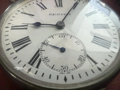 🔴 ZENITH orologio tasca Ferrovie Stato Gran Prix 1900 ASSEGNATO capo stazione - Picture 3 of 15