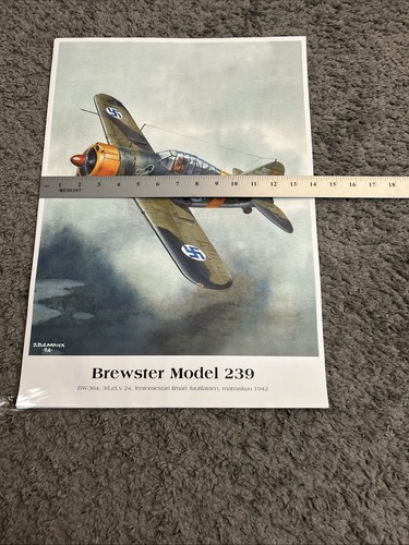 Brewster model 239 by JD Carrick Print 14 x 19 .5 - Picture 5 of 6
