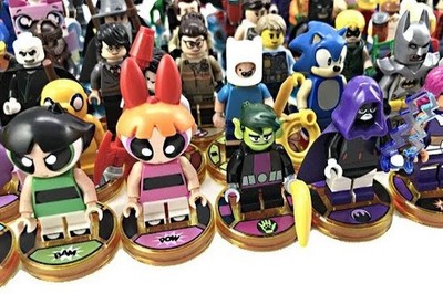 Lego Dimension Choose your Character Dics and Disc Minifigures Buy 3 Get 1 Free