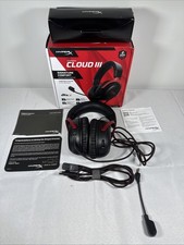 HyperX Cloud III Wired Gaming Headset for PC/PS5/PS4 120-Hour Battery - Black