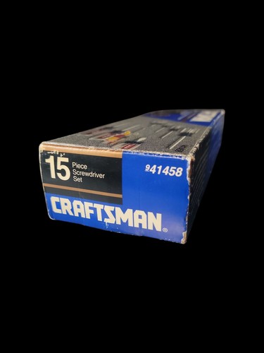 Craftsman 15 Piece Screwdriver Set 41458 Flat & Phillips Made In USA - Picture 9 of 9