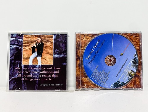 Douglas Blue Feather AUTOGRAPH LOT OF 3 CD's SIGNED Heal The Earth Sacred Space - Picture 4 of 5