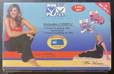 Winsor Pilates-Sculpt Your Body Slim-2 DVD Set-W/Resistance Band-Sculpting  Abs