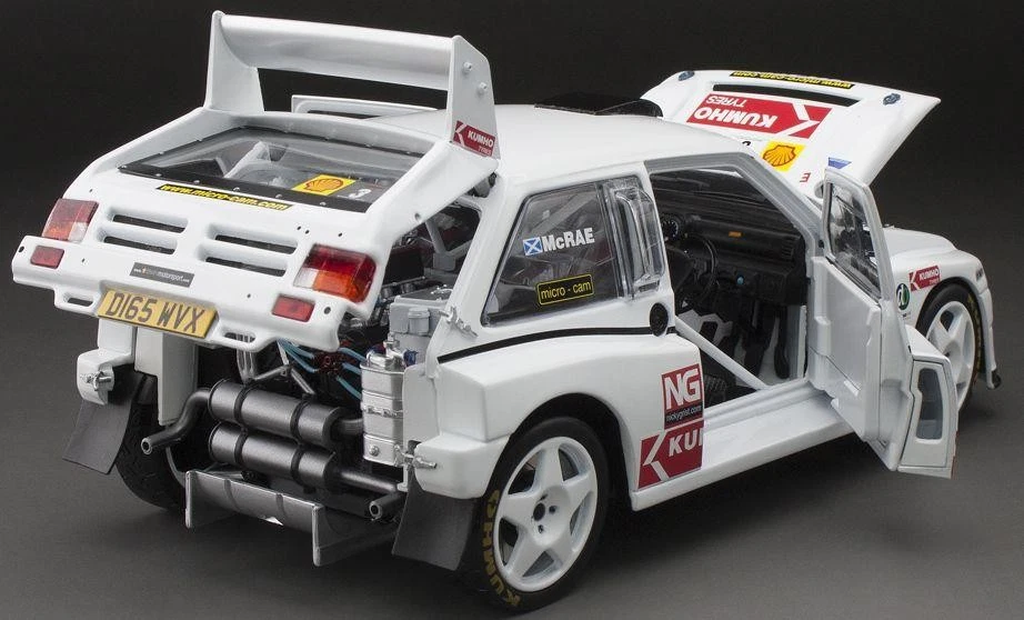 Sunstar escala 1/18 MG Metro 6R4 #3 C.McRae/N.GristShell Donegal Rally 2006 Foto 2 de 2