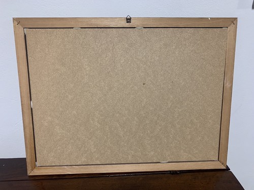 specchio pubblicitario vintage MENTA FABBRI 46x60cm originale 80'/90' - Foto 4 di 4
