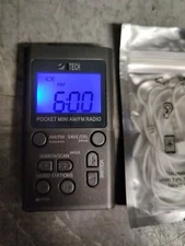 BTECH MPR-AF1 AM/FM Mini Radio w/Free Earphones