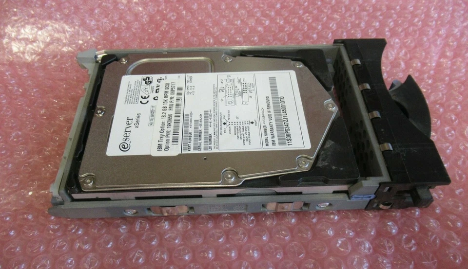IBM 19K0656 06P5717 18.2GB 15000RPM U160 SCSI 80 Pin Hot Swap 3.5" Internal HDD - Image 3 of 4