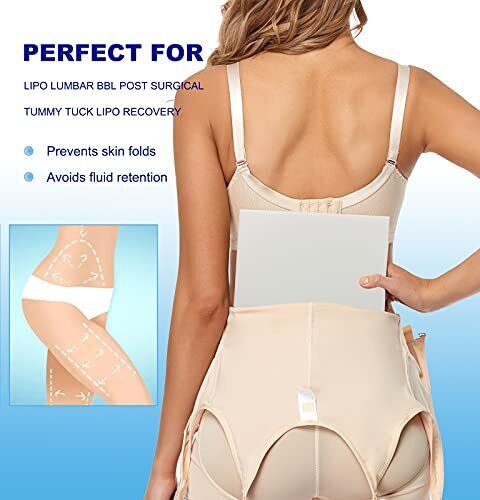 3 Pack Lipo Foam Post Surgery Ab Board for Abdominal Compression Foam Pad,8"X11" - Picture 2 of 6