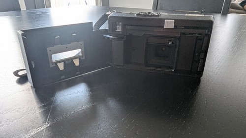 Kodak Instamatic X-15 Film Camera Vintage w/Hand Strap Black & Silver - Picture 3 of 3