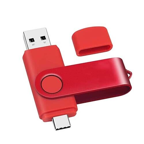 2 in 1 USB 2.0 Type C Stick 16G-256GB USB-C OTG Flash Drive Memory Stick Pen - Picture 16 of 16