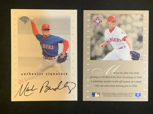 1996 Leaf Signature Series Baseball Authentic Autographs Pick Your Card  - Picture 22 of 117