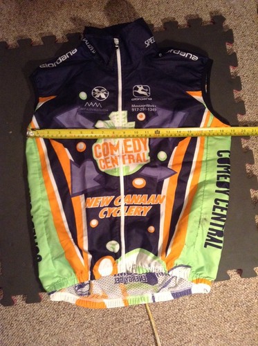 Giordana Comedy Central Cycling Wind Vest Size Xs X Small (1046) - Picture 2 of 10