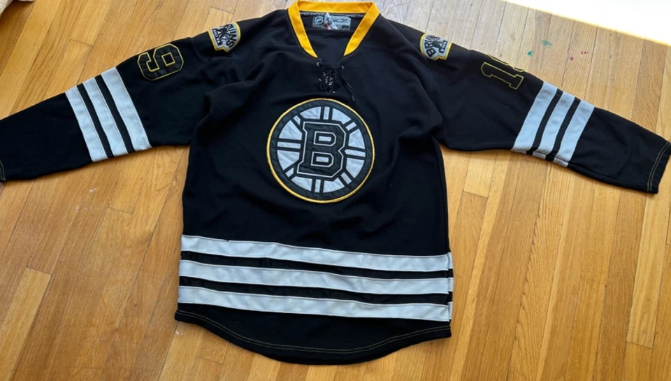 Boston Bruins Tyler Seguin JERSEY Camiseta De Colección Stanley Cup 19 Dallas Stars L XL 54 Foto 3 de 4