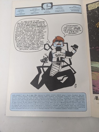 1984-85 The Alien Legion Comics - Choose Your Issue - Picture 3 of 18