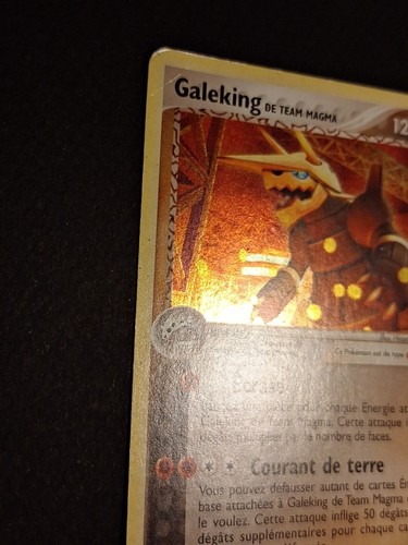 carte pokemon Galeking 7/95 Holo Ex Team Aqua Vs Team Magma - Picture 7 of 23