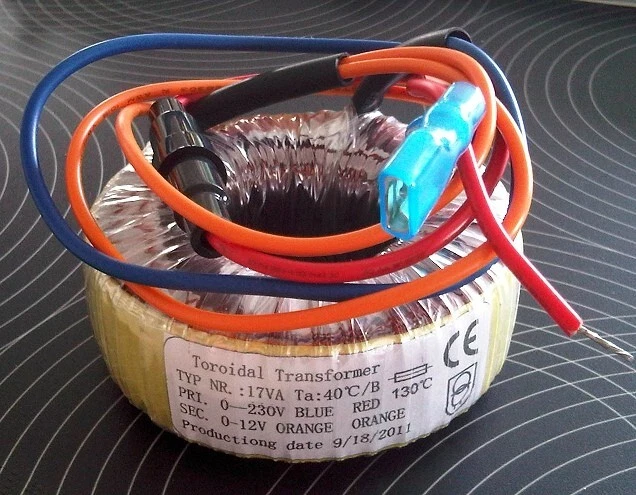 Transformateur torique 235-2x6volts