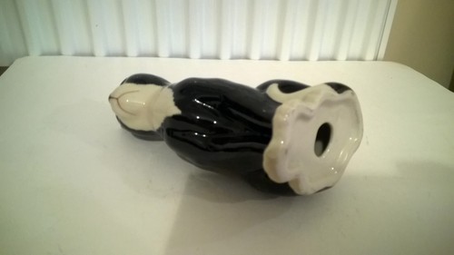 Cat Black & White Figurine Porcelain Ceramic Home Ornament Decoration - Picture 16 of 18