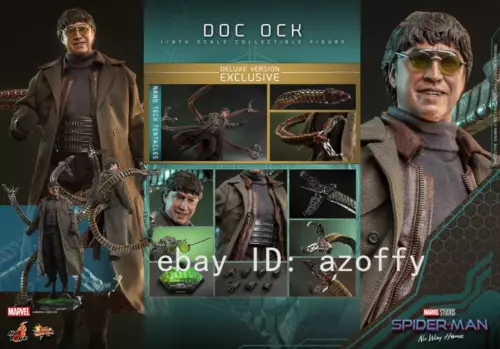 Figura de acción HOTTOYS HT 1/6 MMS633 No Way Home Doc Ock versión de lujo INSTOCK