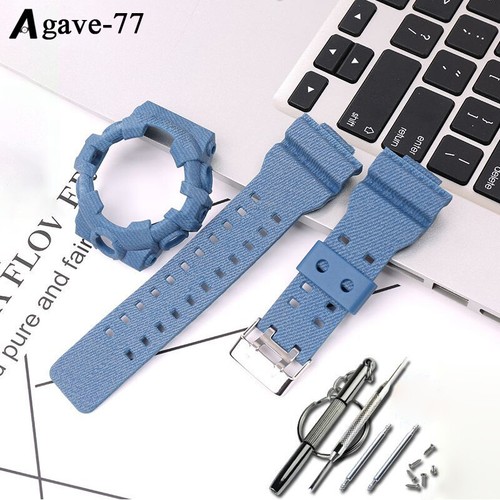 Housse de lunette de montre bracelet en caoutchouc pour bracelet de montre de protection Casio GA700 GA-700 - Photo 38 sur 38