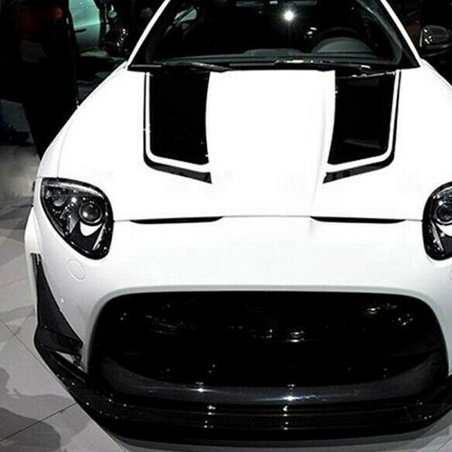 Universal Racing Hood Stripes Decal Vinyl Stickers Waterproof for Car SUV Truck - Picture 4 of 7
