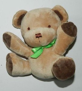 small green teddy bear