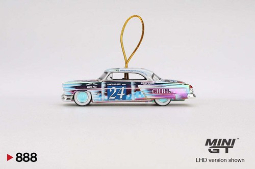 1:64 Lincoln Capri Hot Rod Twin Set - 2024 Christmas Edition -- Mini GT MGT00888 - Picture 8 of 9