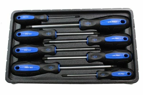 US PRO manipulationssicher TORX Magnet Schraubendreher Set Star Set T8-T40 8-teilig 1608 - Bild 4 von 24
