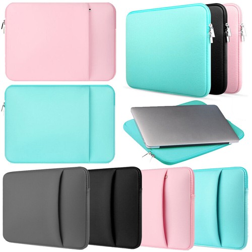 For MacBook Air Pro 11"12"13"15" Notebook Laptop Sleeve Carry Bag Case Handbag - Foto 2 di 20