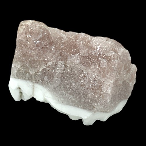 Pink Crackle Milk Glass Layered Art Glass Cullet Glowing Manganese Slag #4GX258 - Picture 7 of 8