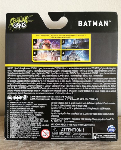 3 Sets of Action Figures "The Caped Crusader". Batman, Robin & Firefly. - Bild 4 von 8