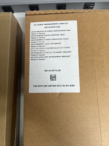 3x Dell YF1JW PowerEdge Cable Management Arm 2U Kit 0YF1JW ***NEW*** - Picture 3 of 5