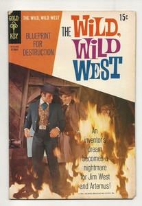 Wild-Wild-West-7-1969-Gold-Key-FN-Photo-cover-Robert-Conrad