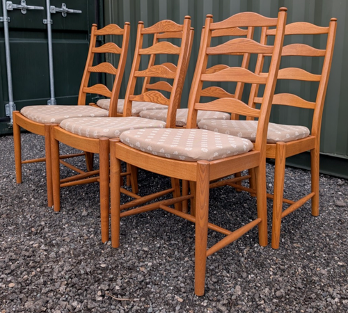 Ercol Set of 6 Saville Ladder Back Dining Chairs - Picture 2 of 12