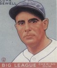 1983 Renata Galasso 1933 Goudey Reprints - Luke Sewell #163