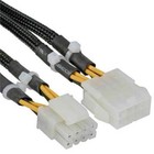 Przedłużenie prądu InLine int 2x4pin wtyczka do 8-pinowego gniazda płyty głównej 30cm