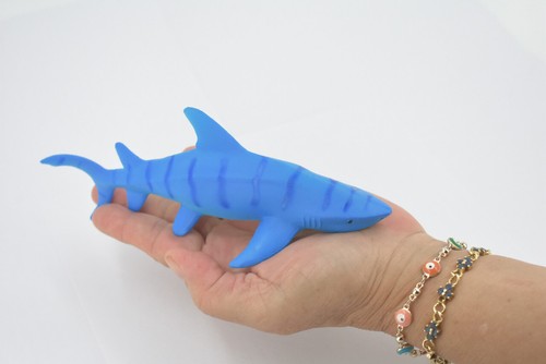 Blue Shark, Requiem Shark, Realistic, Toy, Model, Kids, Gift, 7" CWG307 B382 - Bild 2 von 7