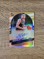 Thomas Satoransky 2021 Donruss Signature Series Auto - NBA Chicago Bulls SS-TSK