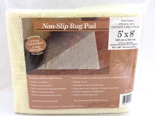 Non-Slip Rug Pad 5' x 8' - 56" x 90" Indoor Use Hold Tight New In Package