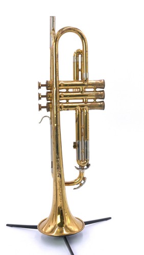 ACB Garagenverkauf: Buescher Aristokrat Trompete im Klarlack tolles Jazzhorn! - Bild 5 von 16