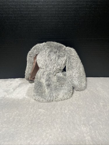 Russ Bunny Handpuppe graues Kaninchen Plüsch Halbkörper Spielen 8 Zoll Haustier vorgeben - Bild 3 von 5