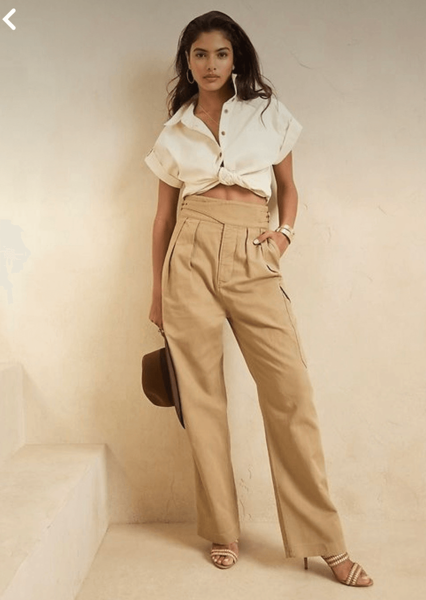 Banana Republic Heritage Explorer Pant Pleated Relax Fit Maverick