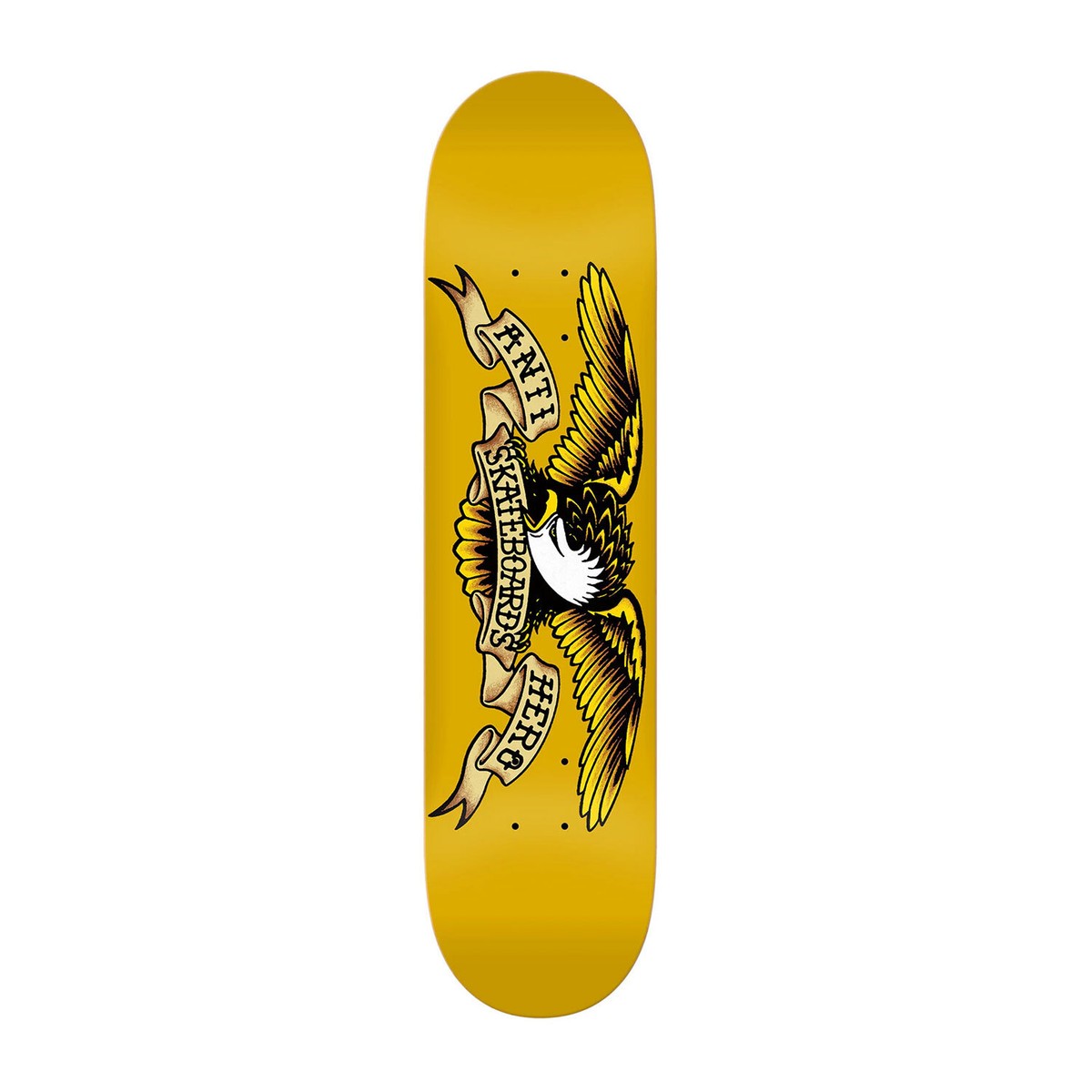 ANTI HERO CLASSIC EAGLE MINI 7,3” Anti Hero Skateboard Deck Classic Eagle Mini Yellow 7.3