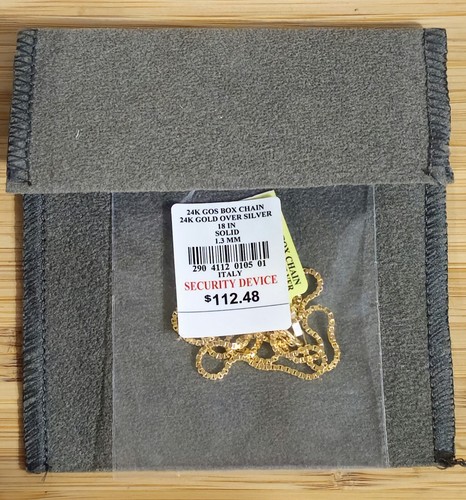 HSN Suzanne Somers 24K Gold über italienischem Sterlingsilber Medaillon & Halskette mit Box - Bild 9 von 11