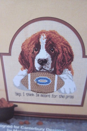 MAN'S BEST FRIEND Two CROSS STITCH Pattern Book Beagle Boxer Schnauzer Doxie ETC - Picture 5 of 10