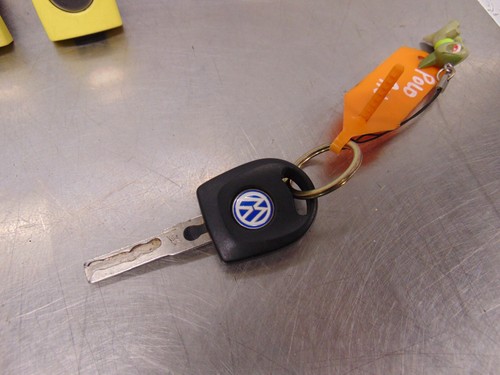 VW Polo lock kit 9N 02-05 Key ignition barrel door boot steering transponder - Picture 12 of 20