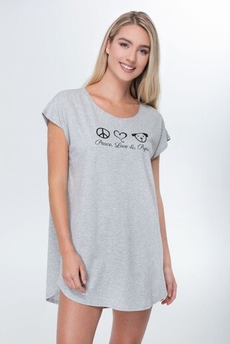 T-shirt da notte Bella Il Fiore - Pigiama divertente e comodo - Foto 9 di 19