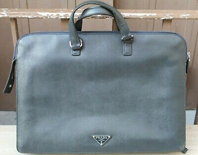 SAC CARTABLE PORTE DOCUMENT PRADA AUTHENTIQUE TRES BON ETAT 2300 eBay