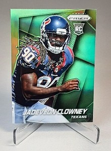 Jadeveon Clowney 2014 Panini Prizm Green Prizm Football Rookie Card RC #285