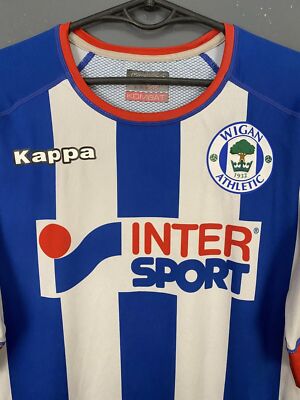 Maillot De Football Wigan Athletic 2016/2017 Extérieur - Taille S Homme - Kappa