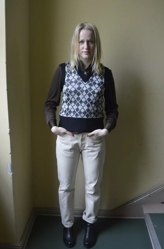 levis 501 Jeans Kult der 90er Beige True Vintage 90s Jeans straight made in uk - 第 1/11 張圖片